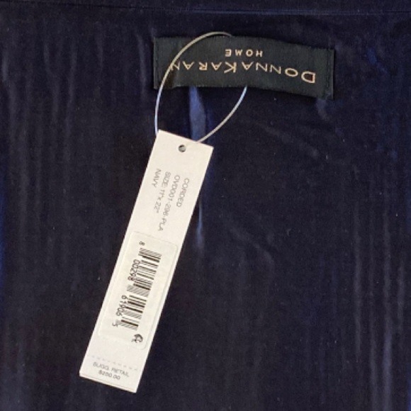 NWT Donna Karan Home Corded Silk Pillow Cover Sham - Picture 6 of 7